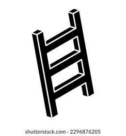 Symbol für kreatives Design der Leiter 