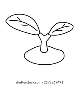 Creative design icon of leaflets