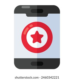 A creative design icon of mobile redeem coin