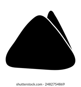 Icono de diseño creativo de nachos 

