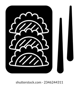 Icono de diseño creativo de nigri 