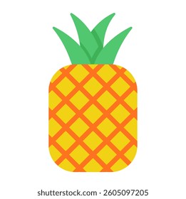 Creative design icon of pineapple