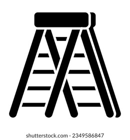 Creative design icon of stairs