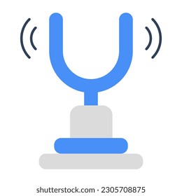 Ein kreatives Design-Icon für Tuning Gabel 
