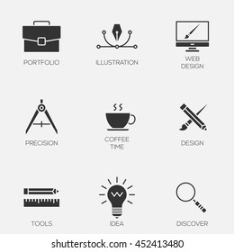 Creative design icons