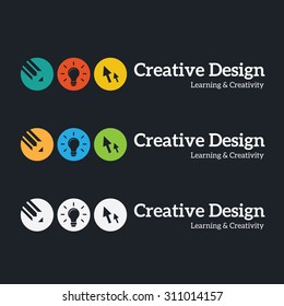 Creative design idea Logo template