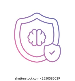 Design criativo que ilustra práticas responsáveis de IA, governança ética, justiça e transparência no setor de inteligência artificial.