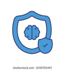 Design criativo que ilustra práticas responsáveis de IA, governança ética, justiça e transparência no setor de inteligência artificial.