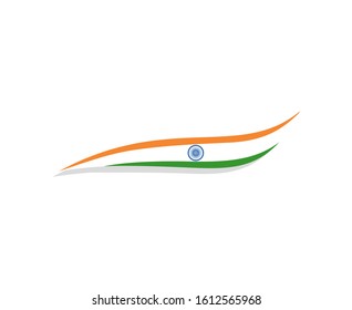 Creative design of Indian ribbon