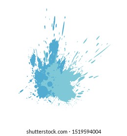 Creative design of ink stain