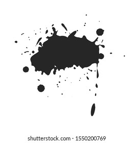 Creative design of ink stain