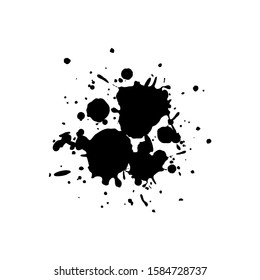 Creative design of ink stain