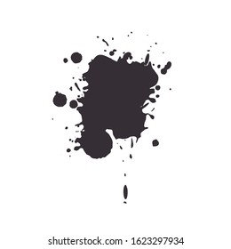Creative design of ink stain