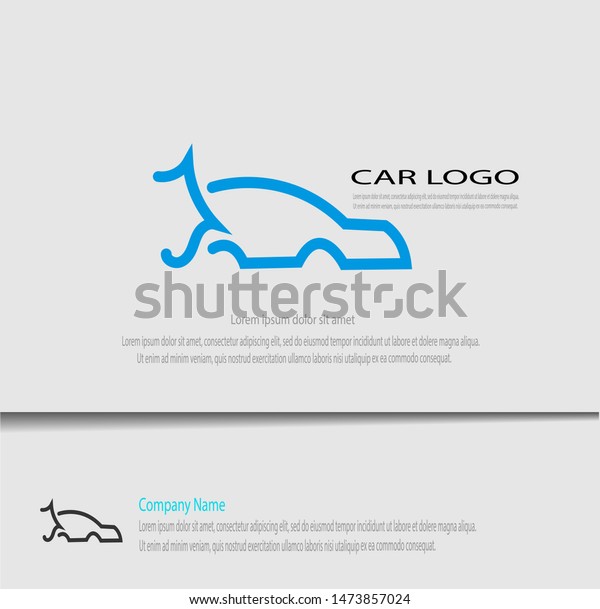 Creative design of J and car logo template with\
simple style. Modern logo\
template.
