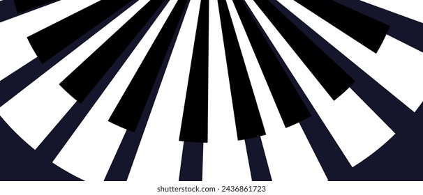Creative Design for Jazz Music Festival. 3d Background for Advertising, Web, Social Media, Poster, Banner, Cover. Modern Vector Illustration.