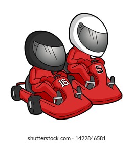 Creative design of karting duel drivers