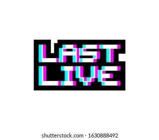 Creative design of last live symbol