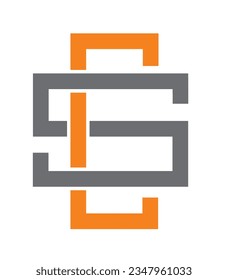 CREATIVE DESIGN OF LETTER C AND S