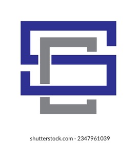 CREATIVE DESIGN OF LETTER C AND S