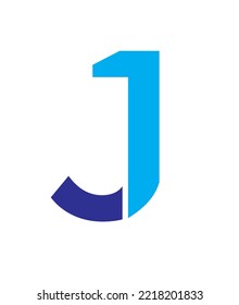 CREATIVE DESIGN OF LETTER J AND NUMBER 1 COMBINATION