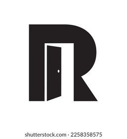 DISEÑO CREATIVO DE LA CARTA R Y LA HABITACIÓN, PUERTA