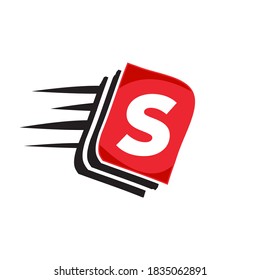 Creative design letter S in modern style for your best business symbol. Vector illustration EPS.8 EPS.10