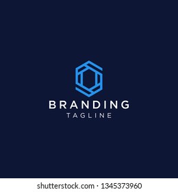 creative design letter S outline logo