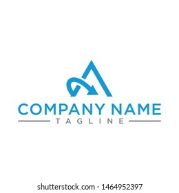 creative design lines form a triangle A