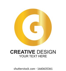 Creative Design Logotype G Gold