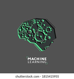 Creative design of machine learning symbol