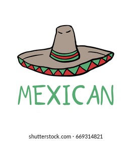 creative design of mexican hat