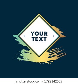 Diseño creativo de un símbolo moderno para tu texto