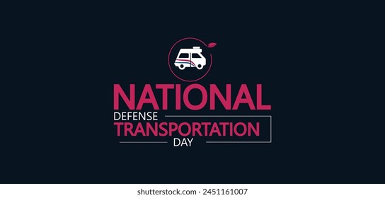 Creative Design National Defense Transportation Day Artwork