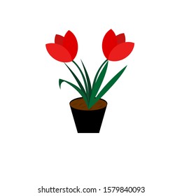 creative design of nature with leaf and flower shapes