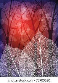 Creative design nature theme vector background. Eps10