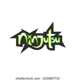 Creative design of ninjutsu symbol
