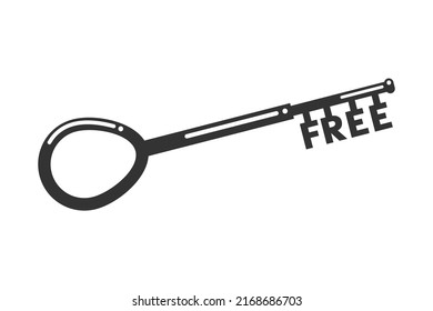 Creative design of original key with free message
