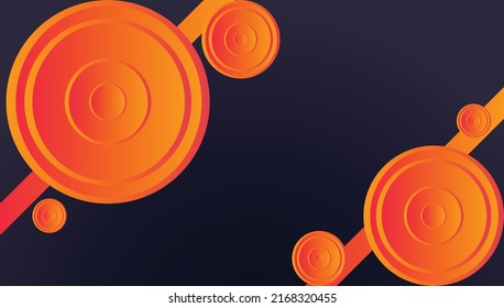Creative design poster with vibrant gradients. Colorful bright backgrounds.