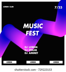 Creative design poster with vibrant gradients. Colorful bright backgrounds.
