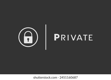 Creative design of private symbol