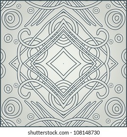 Creative design of a retro background in black and grey colors, vector illustration