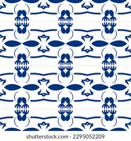 A creative design of a retro geometric fabric with a seamless textile tile background created a stylish and unique look.
