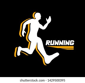 creative design of runner symbol