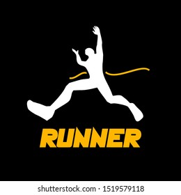 creative design of runner symbol