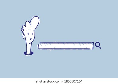 Diseño creativo de la barra de búsqueda