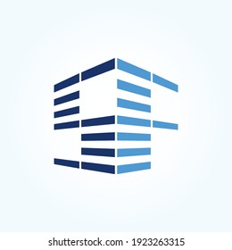 Logo des kreativen Designs SF-Gebäudes