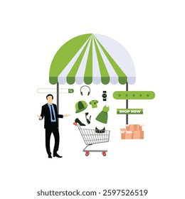 Creative Design For Shopify online Shopping Store New Concept