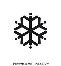 Creative design of snow icon