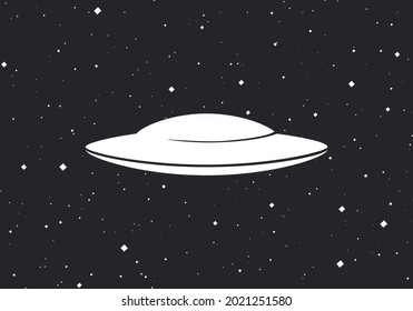 Creative design of spaceship draw