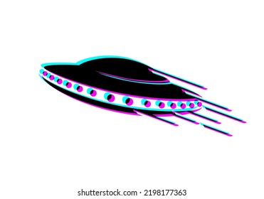 Creative design of spaceship draw